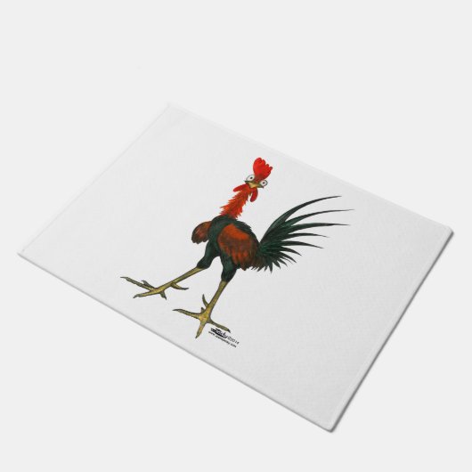 Paillasson Coq fou (Incliné)