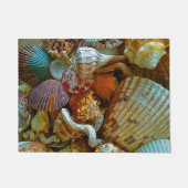 Paillasson Coquillages Abstraits colorés (Devant)