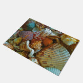 Paillasson Coquillages Abstraits colorés (Incliné)