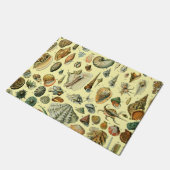 Paillasson Coquillages de coquillages Mollusk Clam Élégant Ar (Incliné)