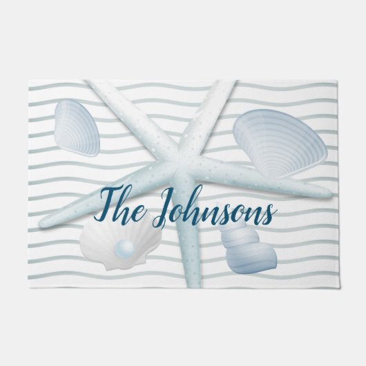 Paillasson Coquillages et perles (Devant)