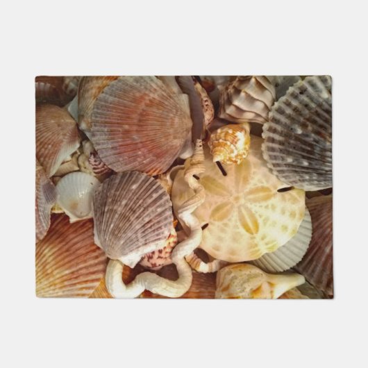 Paillasson Coquillages Sable Dollar Plage Thème (Devant)
