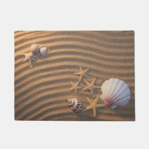 Paillasson Coquilles et étoiles de mer de mer