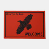 Paillasson Corbeau rouge (Devant)