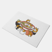 Paillasson Corgi Ramen Sushi (Incliné)