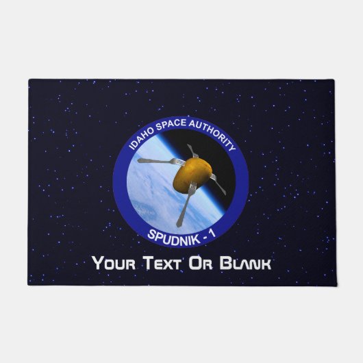 Paillasson Correctif de la mission satellite Idaho Spudnik (Devant)