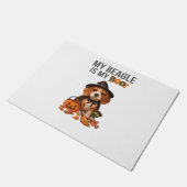 Paillasson Costume d'Halloween beagle Mon Beagle est Mon Chie (Incliné)