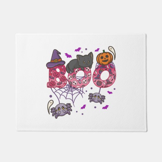 Paillasson Costume Halloween Boo Halloween (Devant)