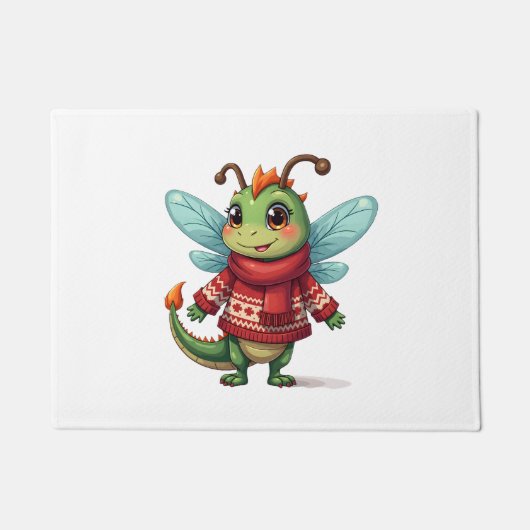 Paillasson Cosy Christmas Dragonfly (Devant)