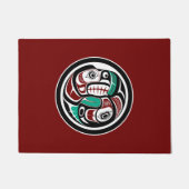 Paillasson Côte du Pacifique Nord-Ouest Otter pourchassant le (Devant)