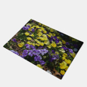 Paillasson Coteau de panneaux violets et jaunes (Incliné)