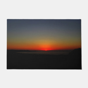 Paillasson Coucher de soleil dans l'eau