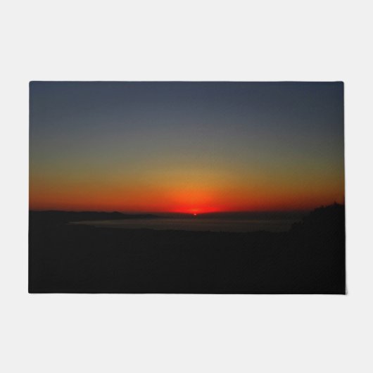 Paillasson Coucher de soleil dans l'eau (Devant)