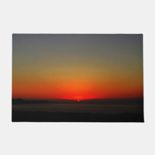Paillasson Coucher de soleil dans l'eau