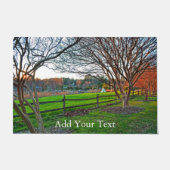 Paillasson Coucher de soleil d'automne par Shirley Taylor (Devant)