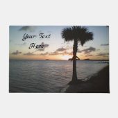 Paillasson Coucher De Soleil Sur La Plage (Devant)