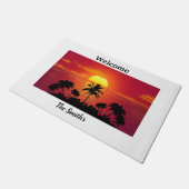 Paillasson Coucher de soleil tropical (Incliné)