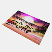 Paillasson Coucher de soleil tropical (Incliné)