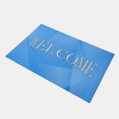 Paillasson Couches délicates de bleu (Incliné)