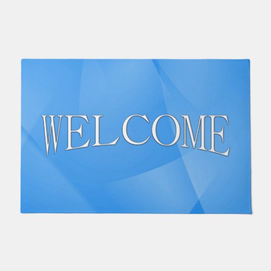 Paillasson Couches délicates de bleu (Devant)