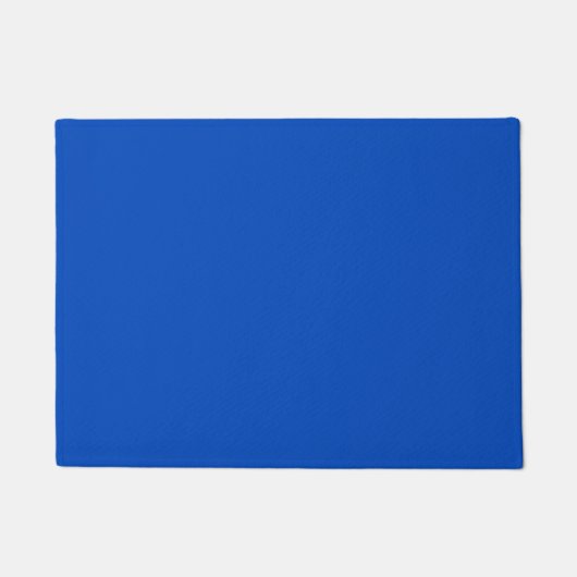Paillasson Couleur de clé chroma bleu (Devant)