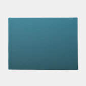 Paillasson Couleur de dégradé turquoise (Devant)