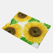 Paillasson Couleur d'eau des fleurs de soleil (Incliné)