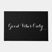 Paillasson Couleur personnalisable Good Vibes uniquement Moti (Devant)
