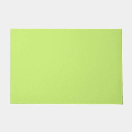 Paillasson Couleur solide vert citron doux (Devant)