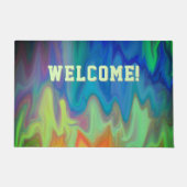 Paillasson Couleurs de combustion mat de porte (Devant)