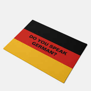 Paillasson COULEURS DE DRAPEAU ALLEMANDE + vos idées