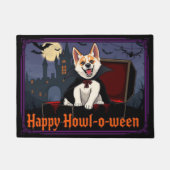 Paillasson Count Akita Happy Howl-o-ween (Devant)