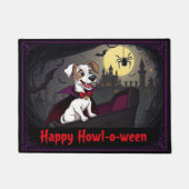 Paillasson Count Whippet Happy Howl-o-ween (Devant)