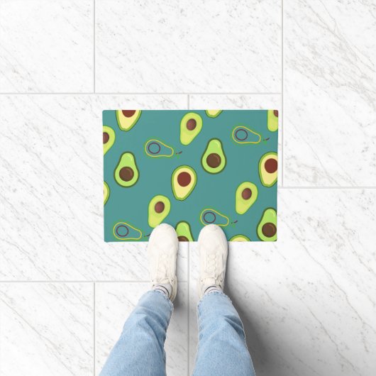 Paillasson Coupe Avocado été Vert dégradé Motif (Intérieur)
