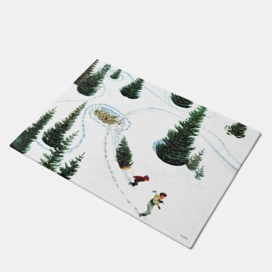 Paillasson Couper l'arbre (Incliné)