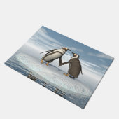 Paillasson Couples de pingouins (Incliné)