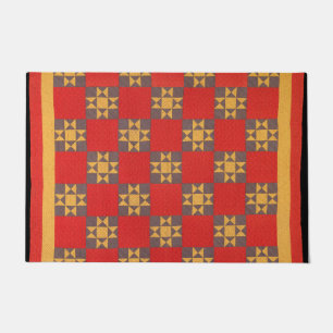 Paillasson courtepointe Ohio Star