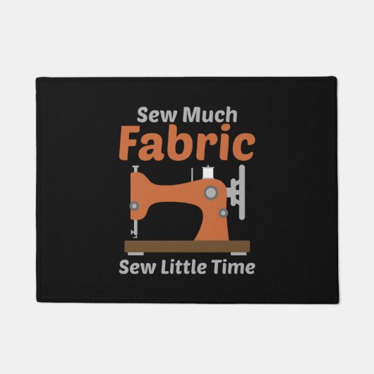 Paillasson Couture - Coudre Beaucoup De Tissu (Devant)