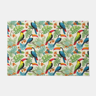 Paillasson Couvert de Toucan Tropical