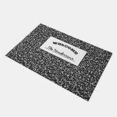 Paillasson Couverture du livre de composition Accueil (Incliné)