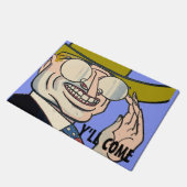 Paillasson Cowboy Personnalisez Le Mat Du Sol (Incliné)