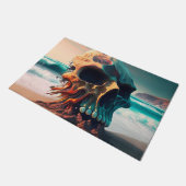 Paillasson Crâne sur la plage (Incliné)