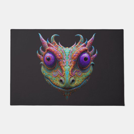 Paillasson Crapaud/Gecko/Grenouille Mystique (Devant)