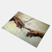 Paillasson Création d'Adam - mains Michaël Angelo 1475 - 1564 (Incliné)