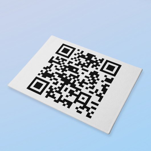 Paillasson Création instantanée de code QR (en entrant votre