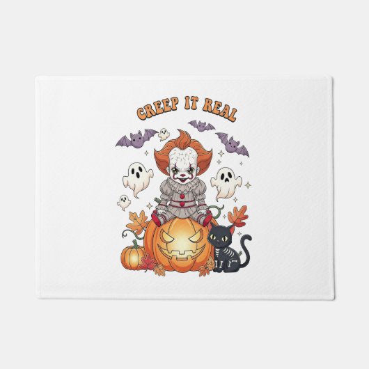 Paillasson Creep It Real Halloween Clown (Devant)