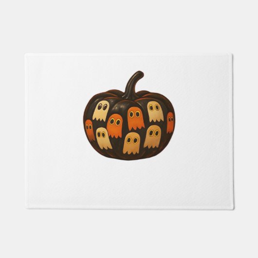 Paillasson Creeper Citrouille Ghosts Halloween Cadeau classiq (Devant)