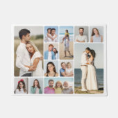 Paillasson Créez vos propres angles ronds 12 Photo Collage (Devant)