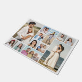 Paillasson Créez vos propres angles ronds 12 Photo Collage (Incliné)