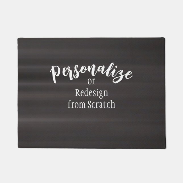 Paillasson Créez votre propre conception personnalisée (Devant)